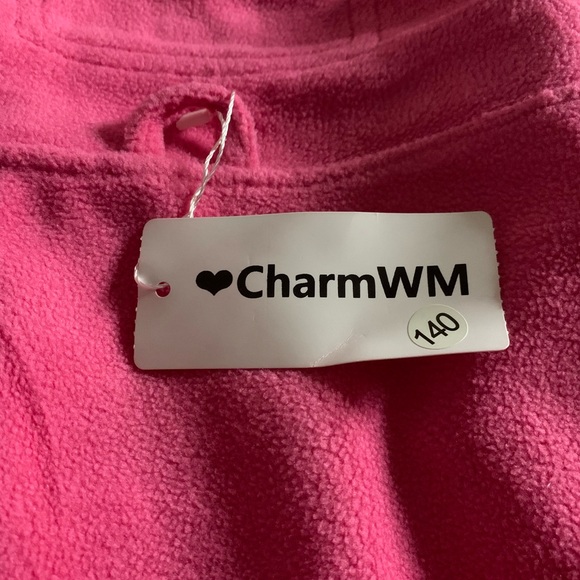 Girls Fleece Overalls Kids Warm Winter Loose Casual Jumpsuits with Pockets - Picture 8 of 10